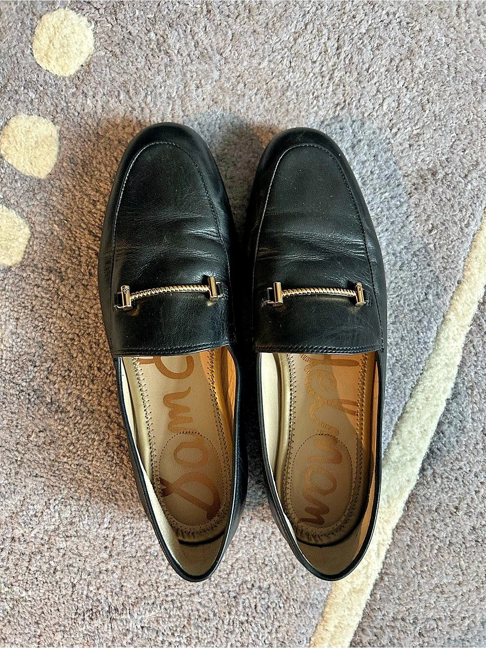 Sam Edelman Black Loafers